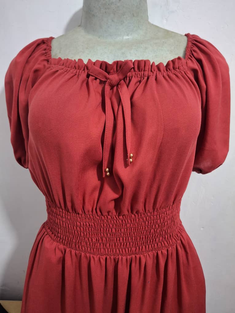 Vestido Rojo Carruaje